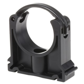 Georg Fischer Galvanised Polypropylene Black Saddle Clamp 7 mm 167061090