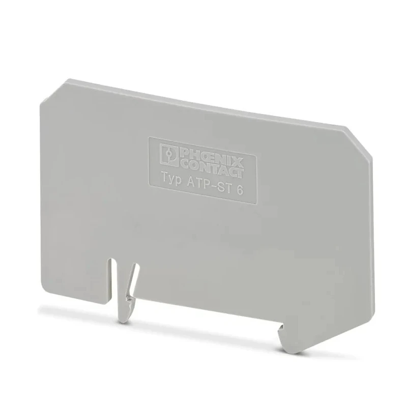 Phoenix Contact ATP-ST 6 Series Partition Plate 2mm Grey Polyamide for DIN Rail Terminal Blocks 3024481