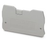 Phoenix Contact D-QTC 1.5 Series End Cover for Use with DIN Rail Terminal Blocks 3205161