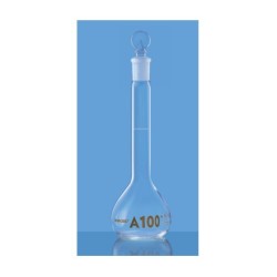 borosil-volumetric-flask-class-a-narrow-mouth-clear-with-individual-calibration-certificate-1-ml-5640001-41233