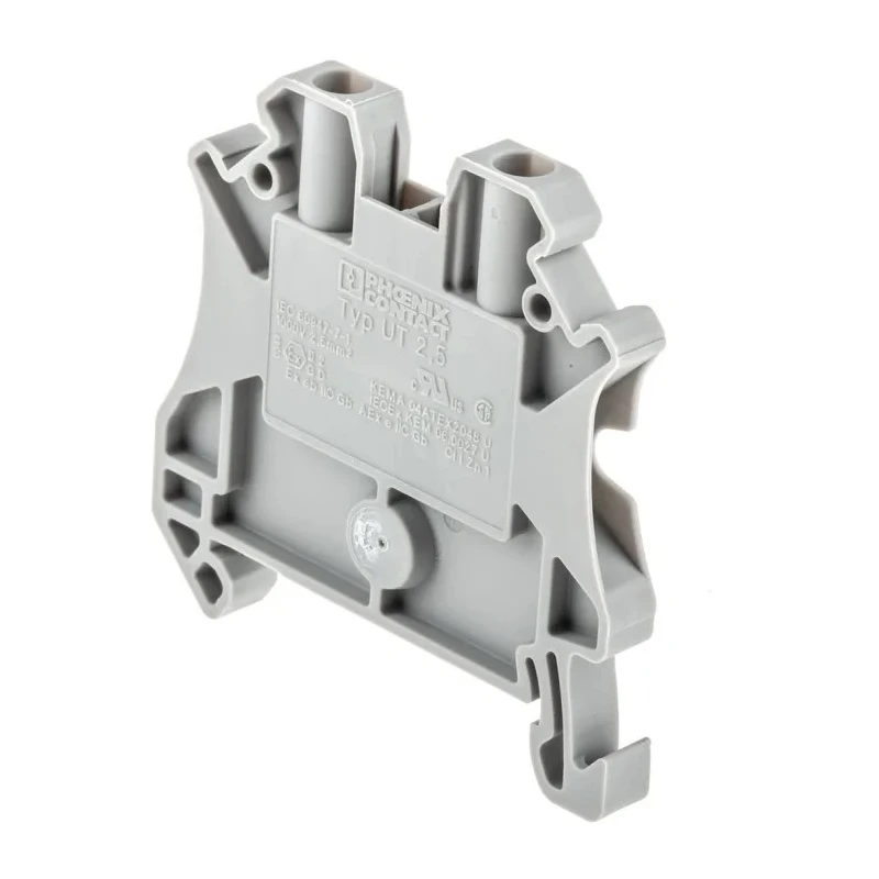Phoenix Contact Feed Through Terminal Block Grey 0.14mm² to 4 mm², 1-Level Screw Termination ATEX 3044076