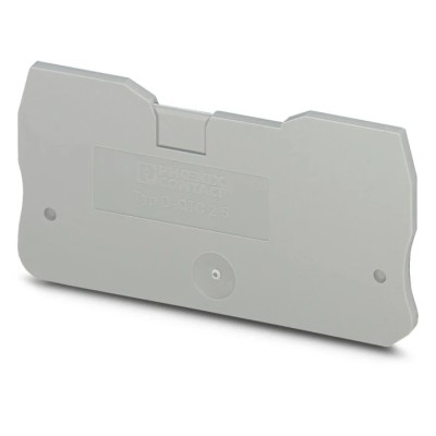 Phoenix Contact D-QTC 2.5 Series End Cover for DIN Rail Terminal Blocks 3206568