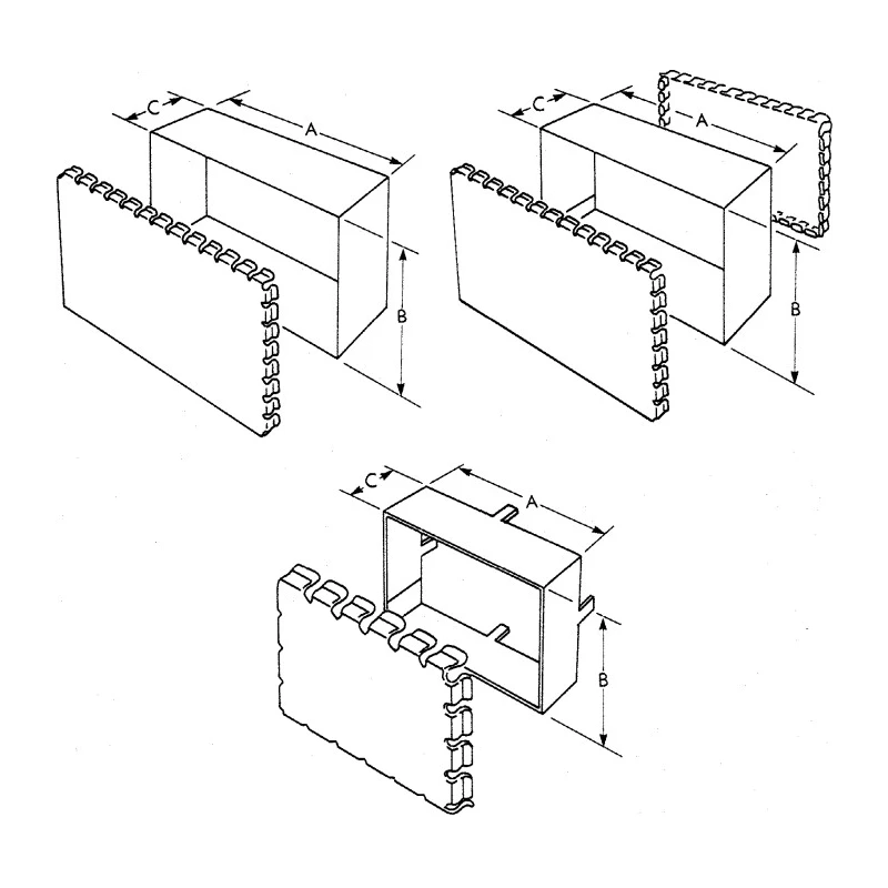 Perancea Tin Plated Steel PCB Enclosure 160 mm Height 100 mm Width 35 mm Length RS01/FFL3T