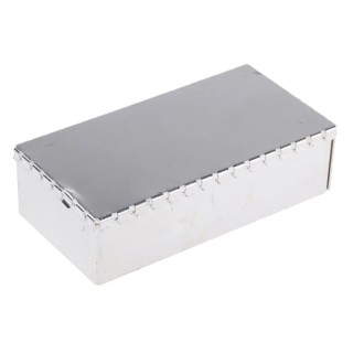 Perancea PLF Steel RFI Enclosure with 25 mm Height, 50 mm Width, and 100 mm Length RS01/PFL4T