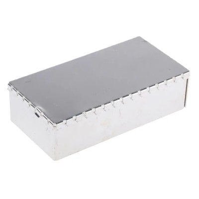 Perancea PLF Steel RFI Enclosure with 25 mm Height, 50 mm Width, and 100 mm Length RS01/PFL4T