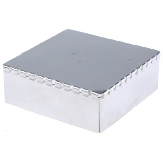 Perancea Steel RFI Enclosure Internal Dimensions 75 mm x 75 mm x 25 mm RS01/PFL7T