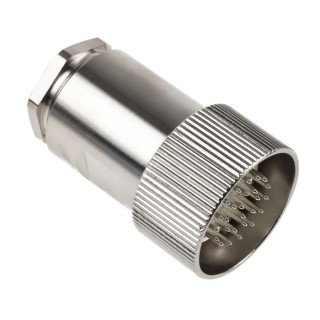 Lapp Industrial Circular Connector Cable Plug 26 Contacts Male IP65 Thermoplastic Housing 380V 7.5A EPIC Series 00009003
