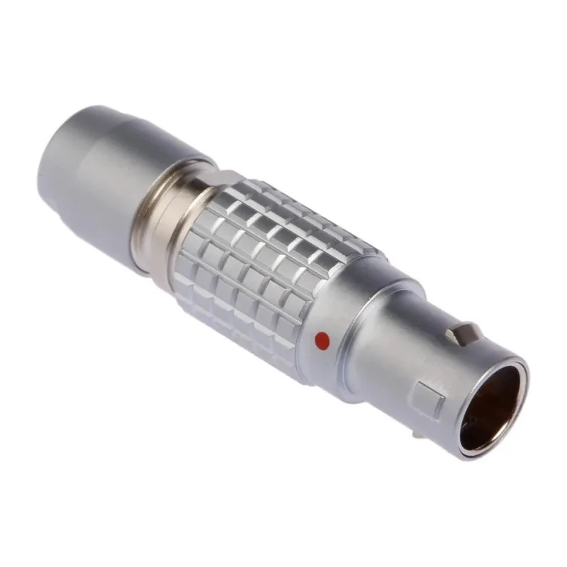 LEMO Industrial Circular Connector 2 Contacts Cable Mount Plug Male 12 mm IP50 1B Series FGG.1B.302.CLAD52