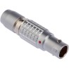 LEMO Industrial Circular Connector 2 Contacts Cable Mount Plug Male 12 mm IP50 1B Series FGG.1B.302.CLAD52