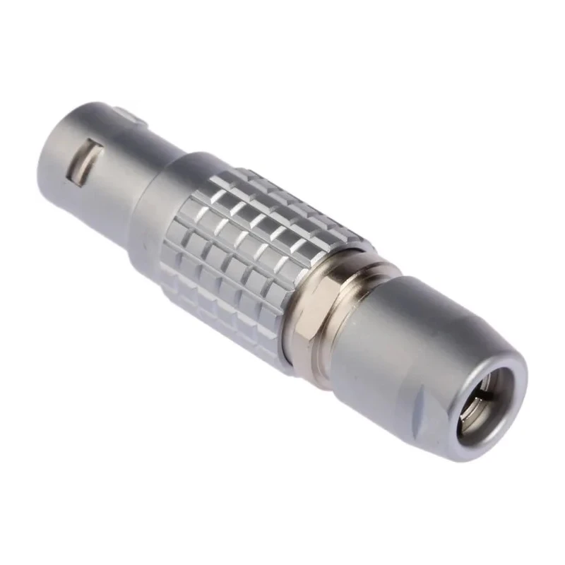 LEMO Industrial Circular Connector 2 Contacts Cable Mount Plug Male 12 mm IP50 1B Series FGG.1B.302.CLAD52