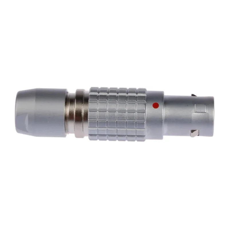 LEMO Industrial Circular Connector 2 Contacts Cable Mount Plug Male 12 mm IP50 1B Series FGG.1B.302.CLAD52