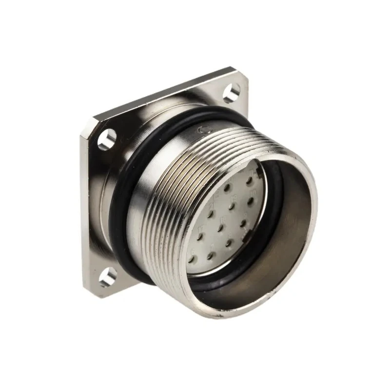 Lapp Circular Connector, Panel Mount, 21 Contacts, 23 mm Size, Socket Female, IP65 Rated, Copper Housing 50201203+00009172