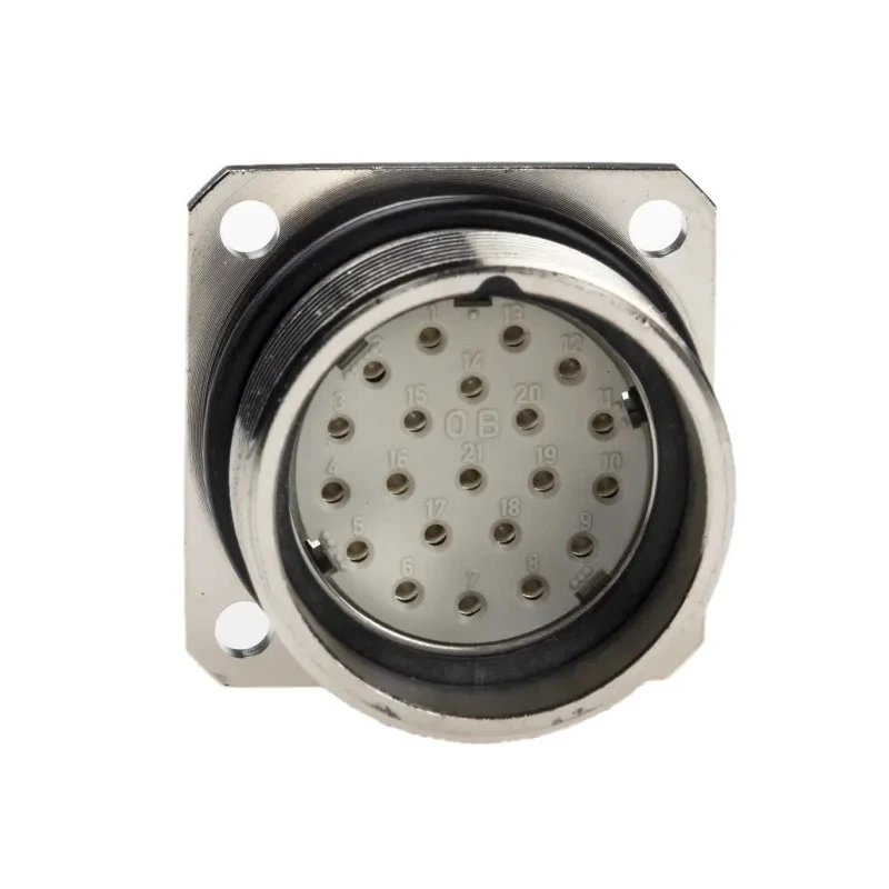 Lapp Circular Connector, Panel Mount, 21 Contacts, 23 mm Size, Socket Female, IP65 Rated, Copper Housing 50201203+00009172