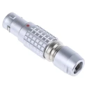 LEMO Circular Connector, 4 Contacts, Cable Mount, 12 mm Size, Plug Male, IP50, 1B Series FGG.1B.304.CLAD52