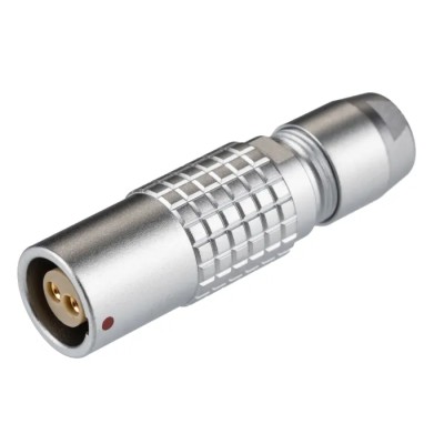 LEMO 2 Contacts Cable Socket Female Circular Connector IP50 Brass Housing PHG.1B.302.CLLD62