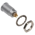 LEMO Circular Connector 4 Contacts Panel Mount 10 mm Connector Socket Female IP50 0B Series EGG.0B.304.CLL