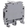 Entrelec SNA Series DIN Rail Terminal Block Grey, 6mm² Cable CSA, 1-Level, Screw Termination 1SNA115688R2500