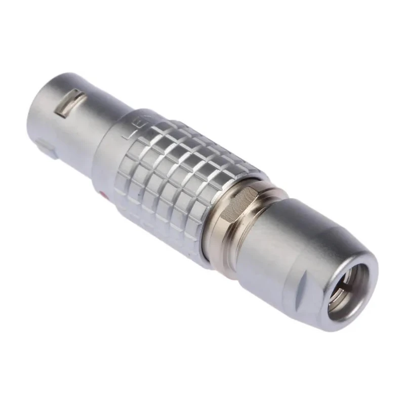 LEMO Industrial Circular Connector Cable Mount Plug 12 mm, 6 Contacts, Male Plug, IP50, 1B Series FGG.1B.306.CLAD52
