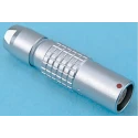 LEMO Circular Connector, 6 Contacts, Cable Mount, Socket Female, IP50, Brass Housing, 5V, 1B Series PHG.1B.306.CLLD62