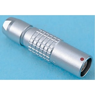 LEMO Circular Connector, 6 Contacts, Cable Mount, Socket Female, IP50, Brass Housing, 5V, 1B Series PHG.1B.306.CLLD62