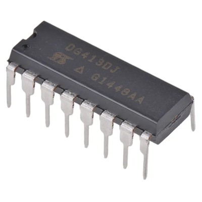 Vishay Analogue Switch 4 CMOS Quad SPST 16-Pin PDIP DG413DJ-E3