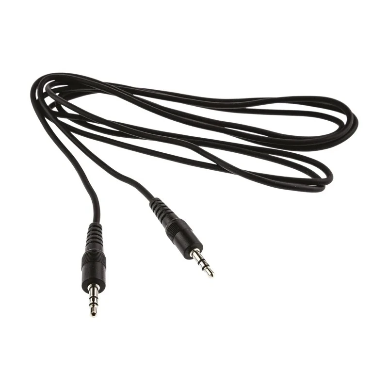 Switchcraft Male 3.5 mm Stereo Jack to Male 3.5 mm Stereo Jack Auxiliary Cable Black 1.8m 35HR07235X