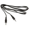 Switchcraft Male 3.5 mm Stereo Jack to Male 3.5 mm Stereo Jack Auxiliary Cable Black 1.8m 35HR07235X