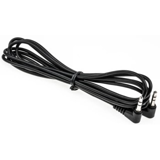 Switchcraft Male Plug to Male 3.5 mm Stereo Jack Auxiliary Cable Black 1.8 m 36HR07236X