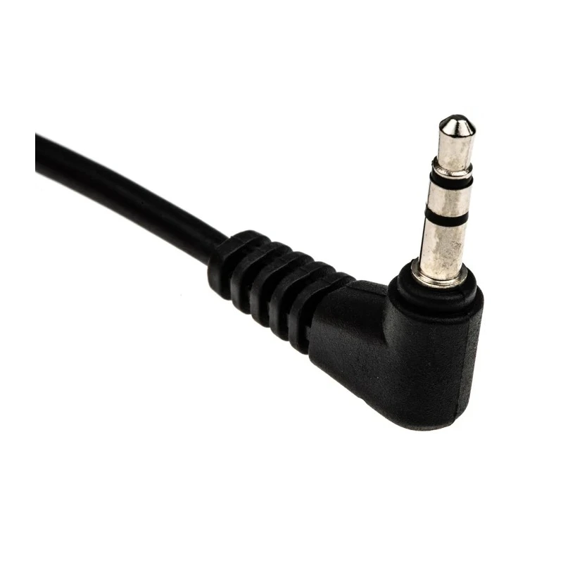 Switchcraft Male Plug to Male 3.5 mm Stereo Jack Auxiliary Cable Black 1.8 m 36HR07236X