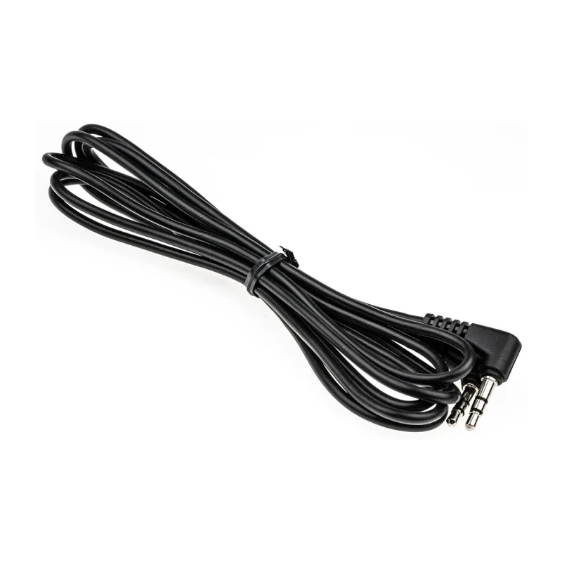 Switchcraft Male Plug to Male 3.5 mm Stereo Jack Auxiliary Cable Black 1.8 m 36HR07236X