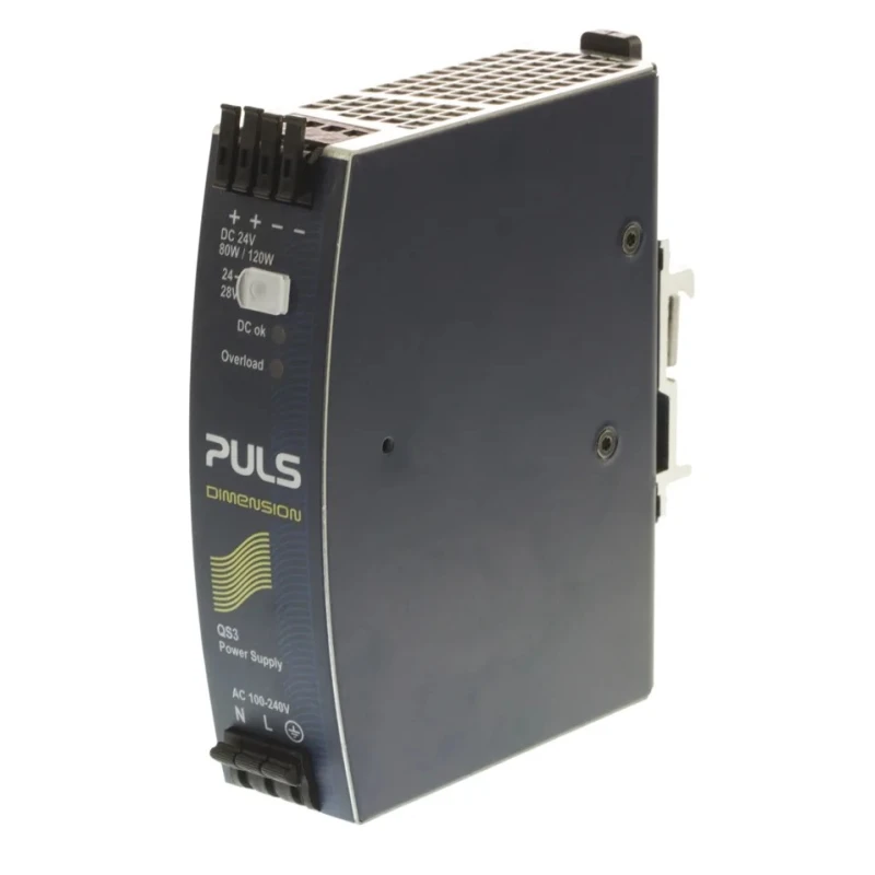 PULS DIMENSION Q DIN Rail Switch Mode Power Supply 240V AC Input 28V DC 3.4A Output 82W QS3.241