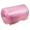 RS PRO Antistatic Bubble Wrap Roll 750mm Width x 25m Length, Pink, 12mm Thickness, Surface Resistivity 10^10 Ω 628-1693