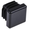 RS PRO Black Polyethylene Square Tube Plug 20 mm 629-0120