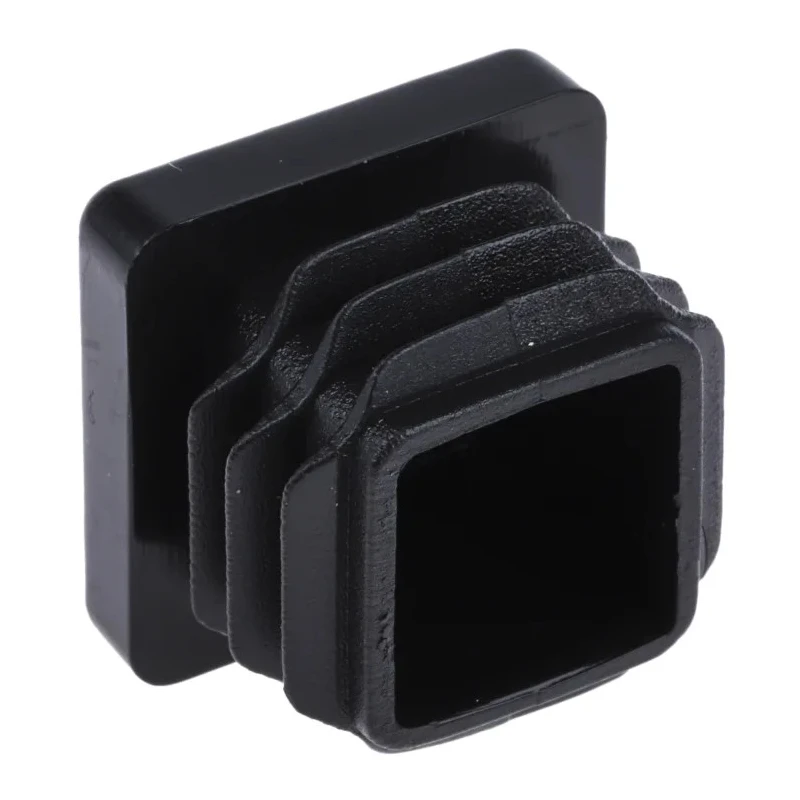 RS PRO Black Polyethylene Square Tube Plug 20 mm 629-0120