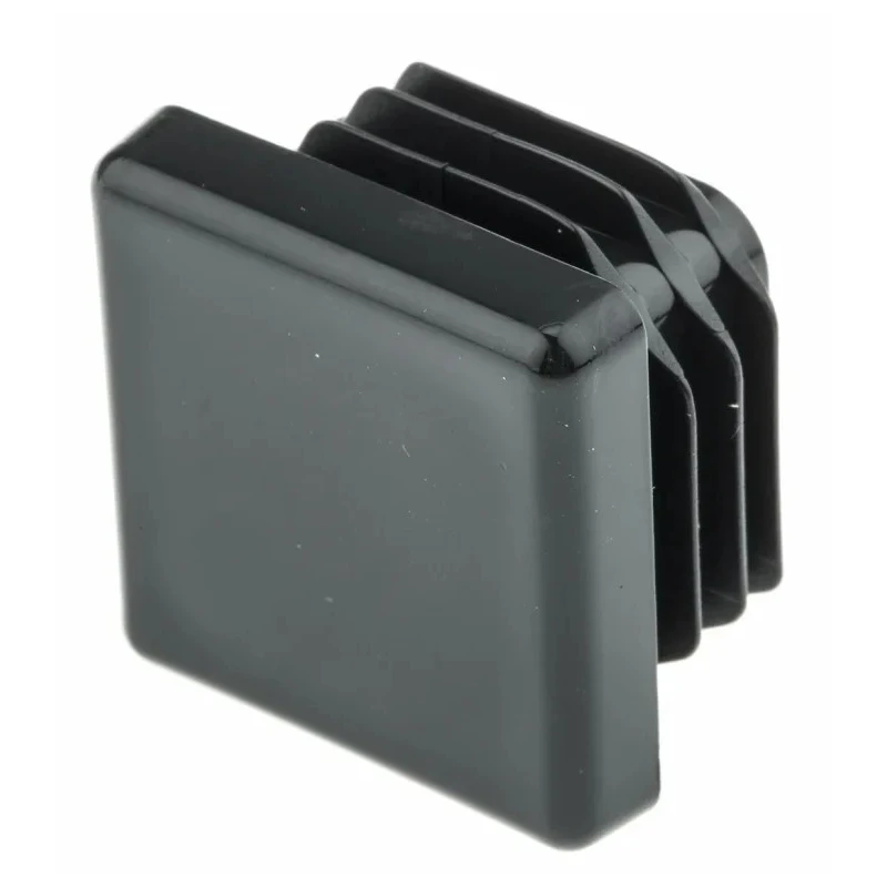 RS PRO Black Polyethylene Square Tube Plug 25 mm 629-0142