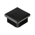 RS PRO Black Polyethylene Square Tube Plug 38 mm 629-0158