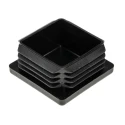 RS PRO Black Polyethylene Square Tube Plug 38 mm 629-0158