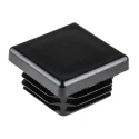 RS PRO Black Polyethylene Square Tube Plug 30 mm 629-0136