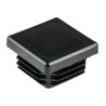 RS PRO Black Polyethylene Square Tube Plug 30 mm 629-0136