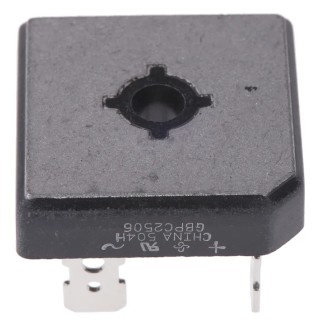 Vishay Bridge Rectifier 600 V 300 A, 4-Pin Screw Mount GBPC2506-E4/51