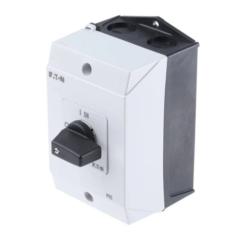 Eaton 1-Pole Surface Isolator Switch IP65, 20A, 5.5 kW, 400V AC, Screw Terminal T0-1 Model 