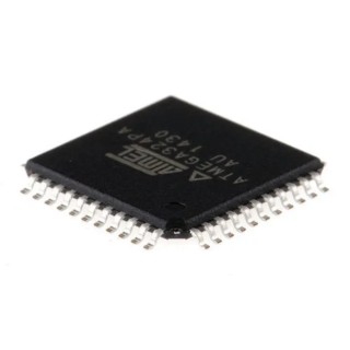 Microchip 8 bit AVR ATmega Microcontroller 20 MHz 32kB FLASH 44-Pin TQFP ATMEGA324PA-AU