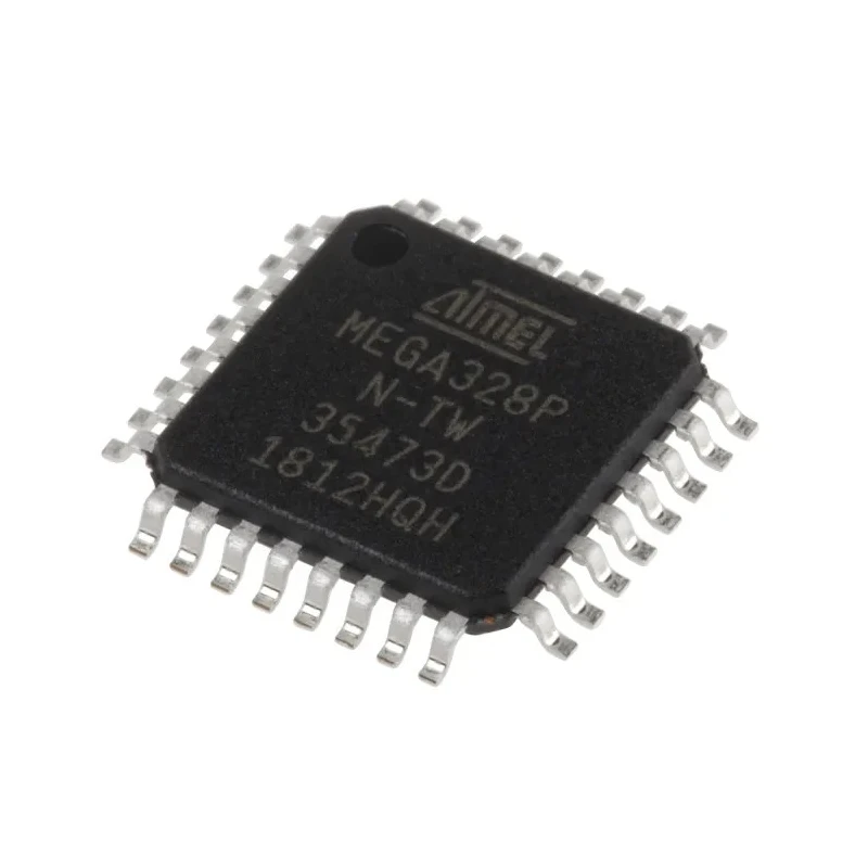 Microchip 8 Bit AVR ATmega Microcontroller 32kB FLASH 20 MHz 32-Pin TQFP ATMEGA328P-AN