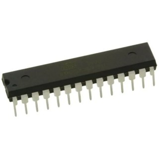 Microchip 8 bit AVR ATmega Microcontroller 20 MHz 32kB FLASH 28-Pin PDIP ATMEGA328-PU