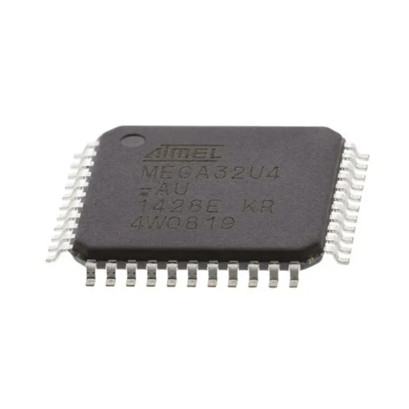Microchip 8 bit AVR Microcontroller ATMEGA32U4-AU, 16 MHz, 32kB FLASH, 44-Pin TQFP