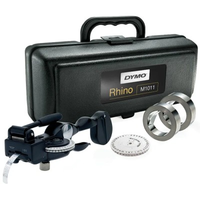 Dymo Rhino M1011 Cable Tie Cable Marker Kit 12mm Aluminium Steel Corrosion Resistant S0720090