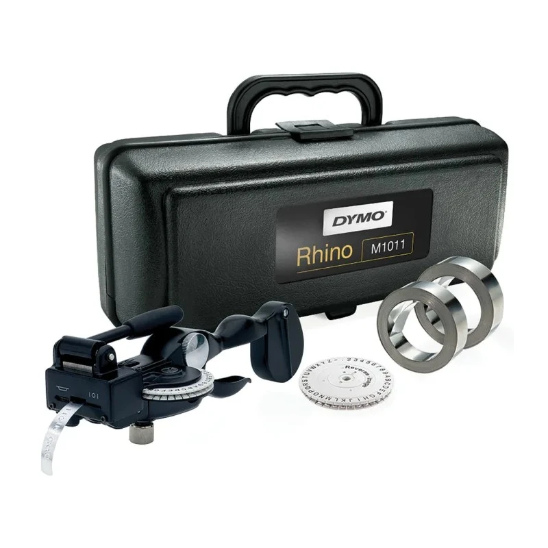 Dymo Rhino M1011 Cable Tie Cable Marker Kit 12mm Aluminium Steel Corrosion Resistant S0720090