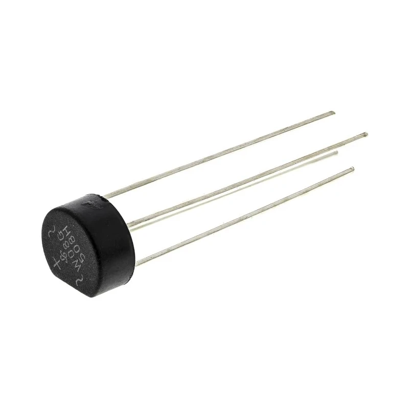 Vishay Bridge Rectifier 4-Pin Through Hole Package WOG, 800 V Peak Reverse Voltage, 50 A Peak Surge Current, 1.5 W08G-E4/51