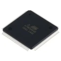 Microchip 8 bit AVR ATmega Microcontroller, 16 MHz, 64kB FLASH, 100-Pin TQFP ATMEGA640-16AU