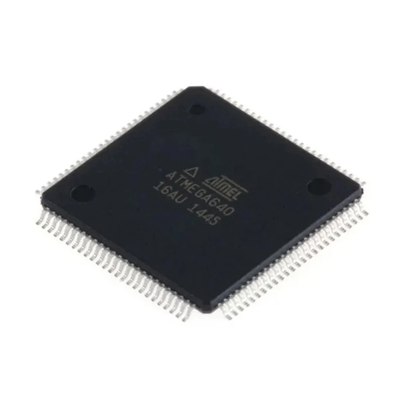 Microchip 8 bit AVR ATmega Microcontroller, 16 MHz, 64kB FLASH, 100-Pin TQFP ATMEGA640-16AU